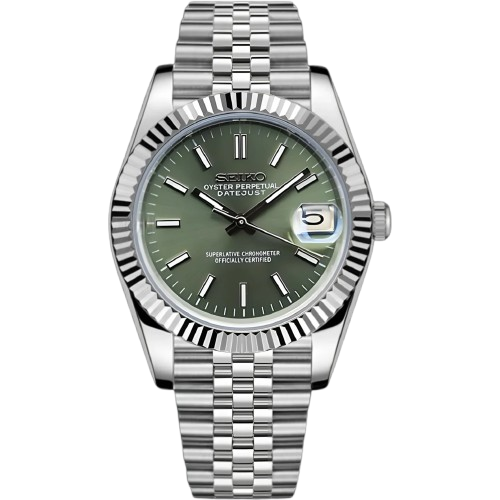 Sieko Datejust Green Dial MOD