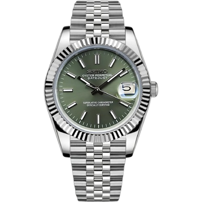 Sieko Datejust Green Dial MOD