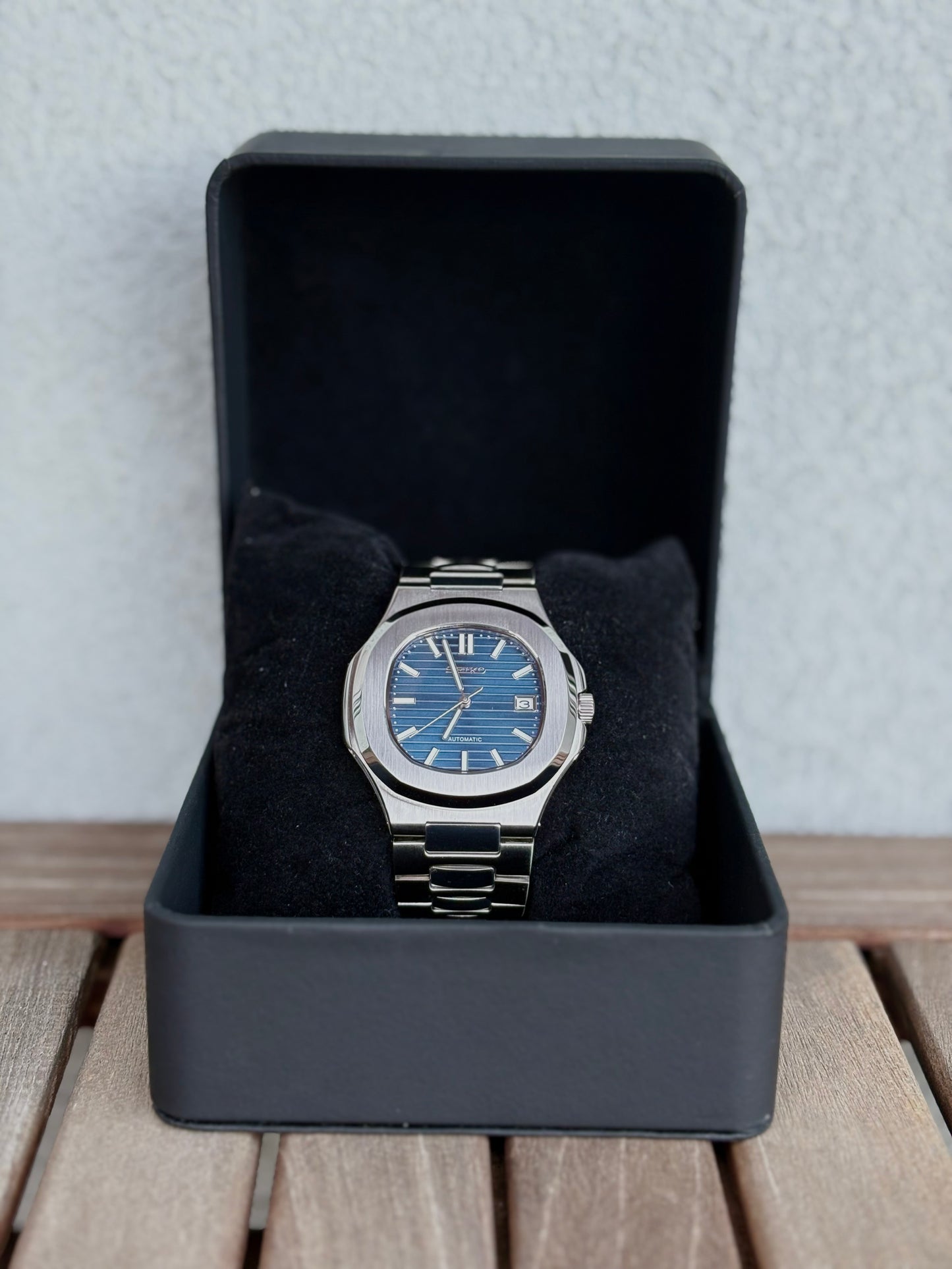 Sieko Nautilus Blue Dial