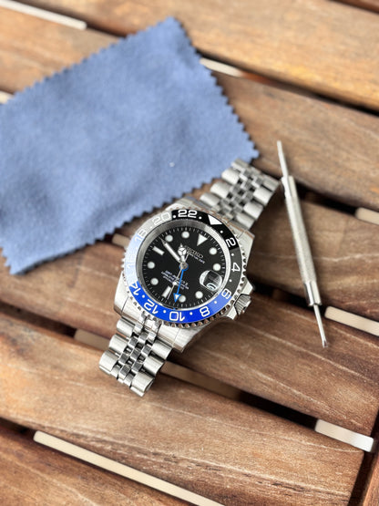 Sieko GMT Master batman mod
