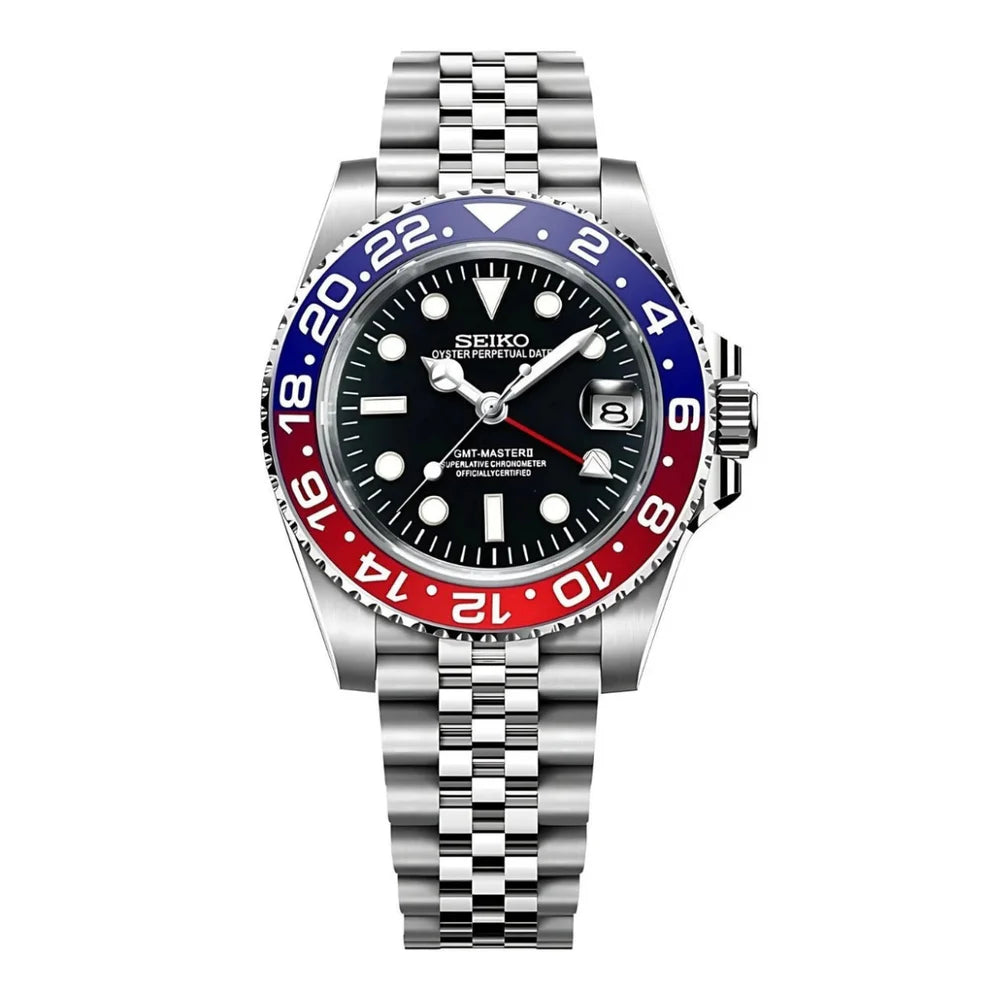 Seiklo GMT Master Mod Pepsi
