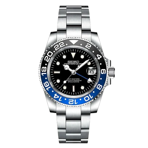 Sieko GMT Master batman mod