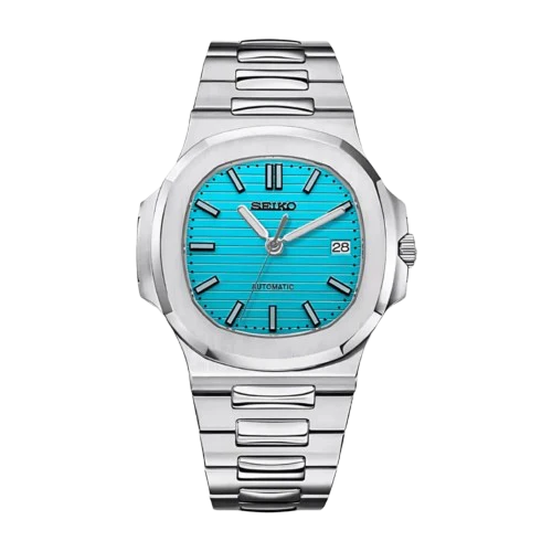 Sieko Nautilus Light Blue Dial