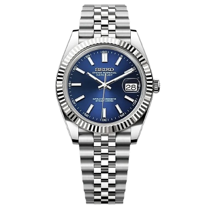 Seiko Datejust Mod Blue dial