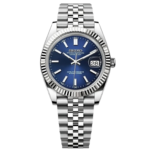 Seiko Datejust Mod Blue dial